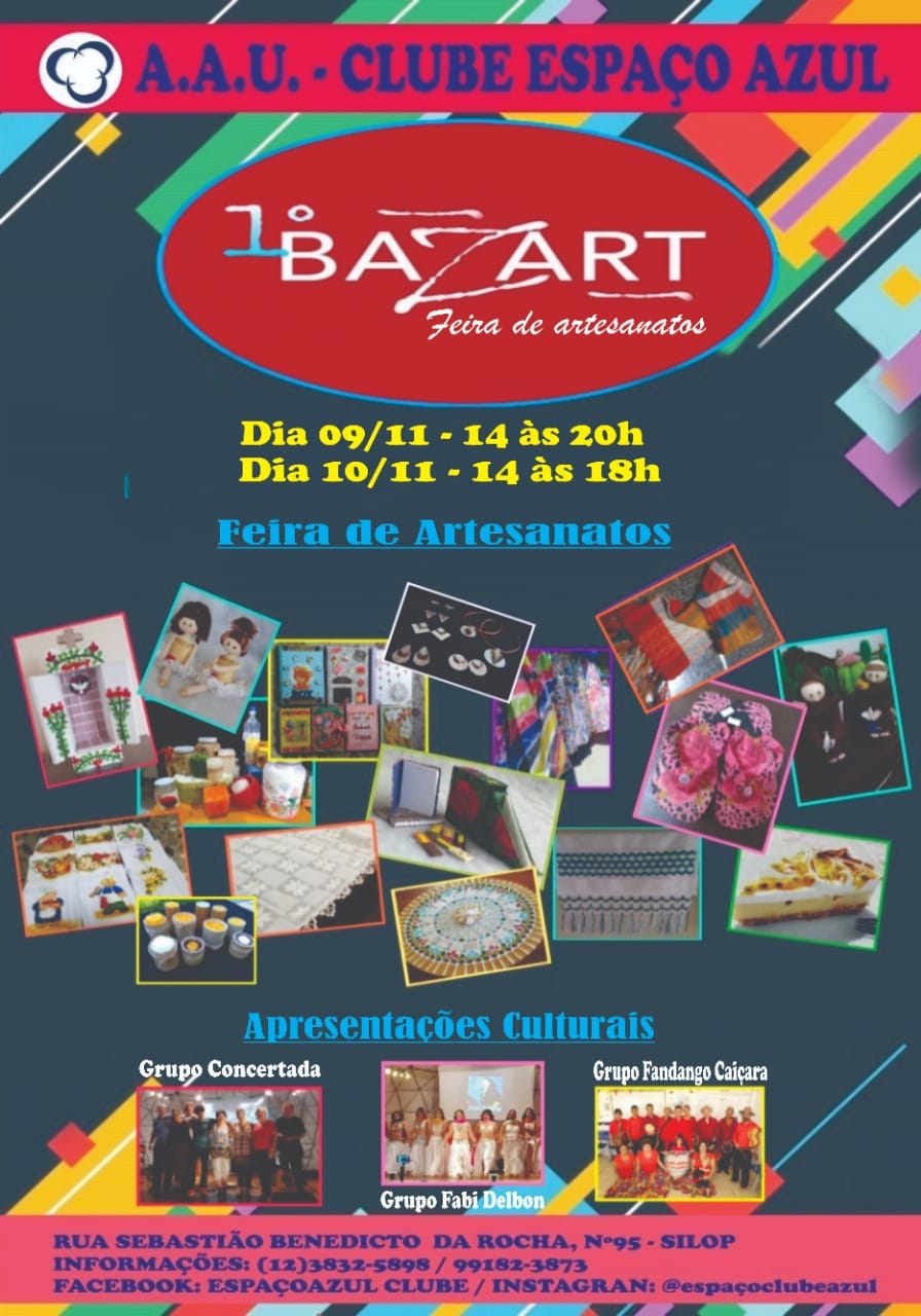 Leia mais sobre o artigo 1º Bazart – Feira do Artesanatos