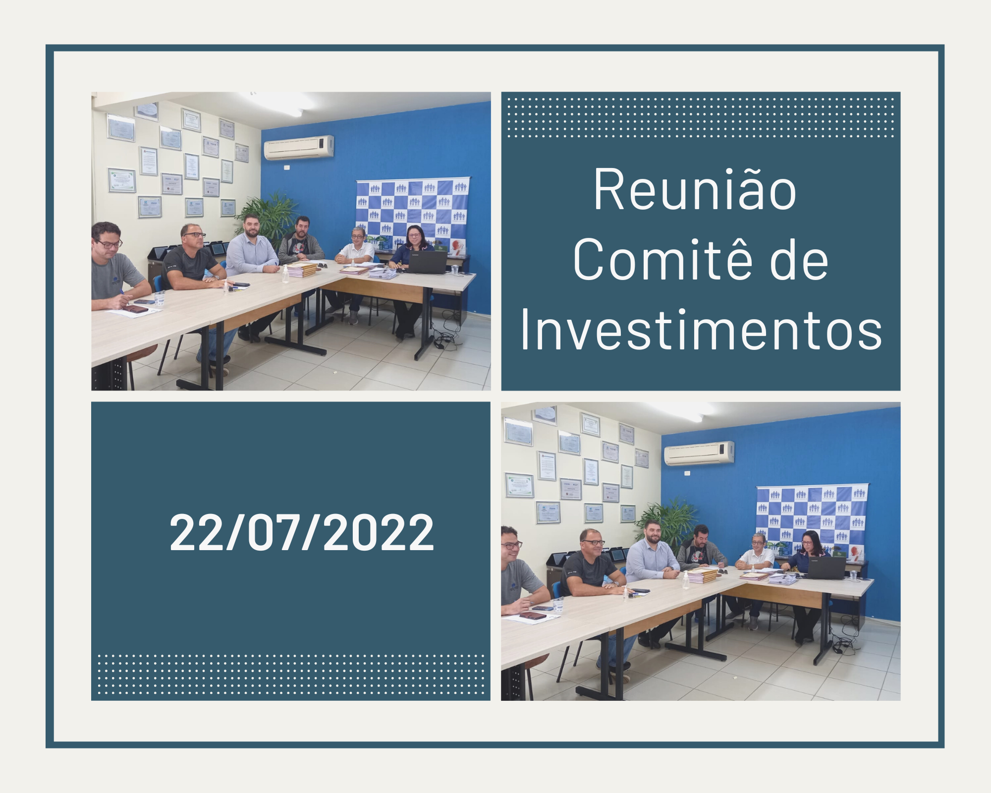 Leia mais sobre o artigo Reunião do Comitê de Investimentos 22/07/2022