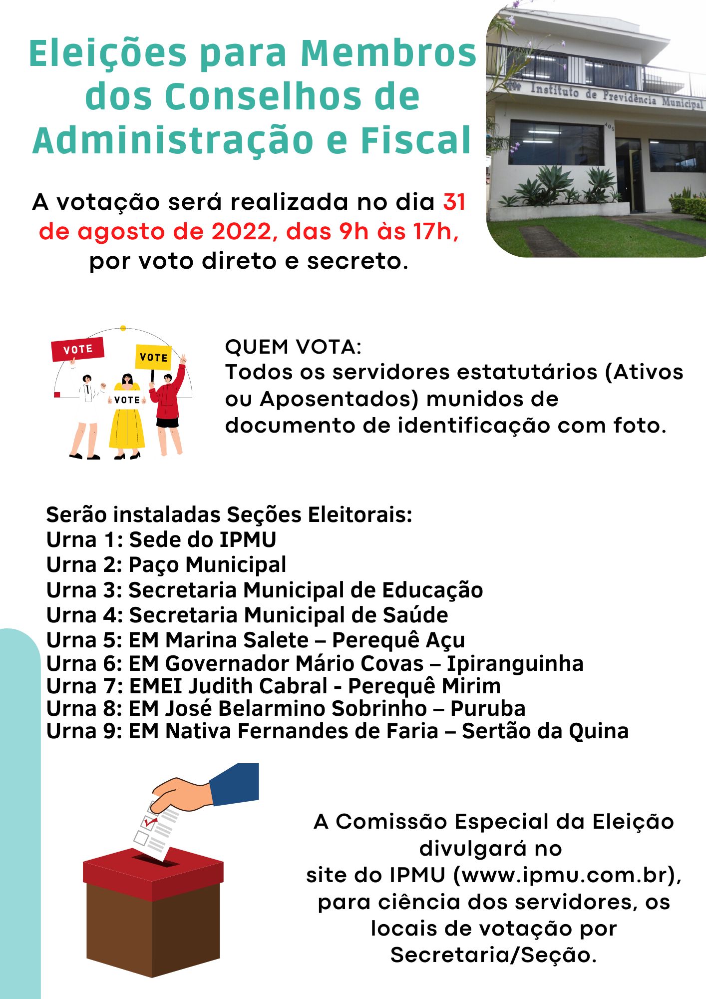 Leia mais sobre o artigo Eleições para membros do Conselho de Administração e Fiscal