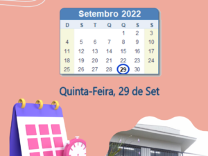 Calendário de Pagamento: setembro/2022