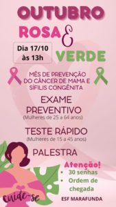 Leia mais sobre o artigo UBS da Marafunda realiza evento “Outubro Rosa e Verde”