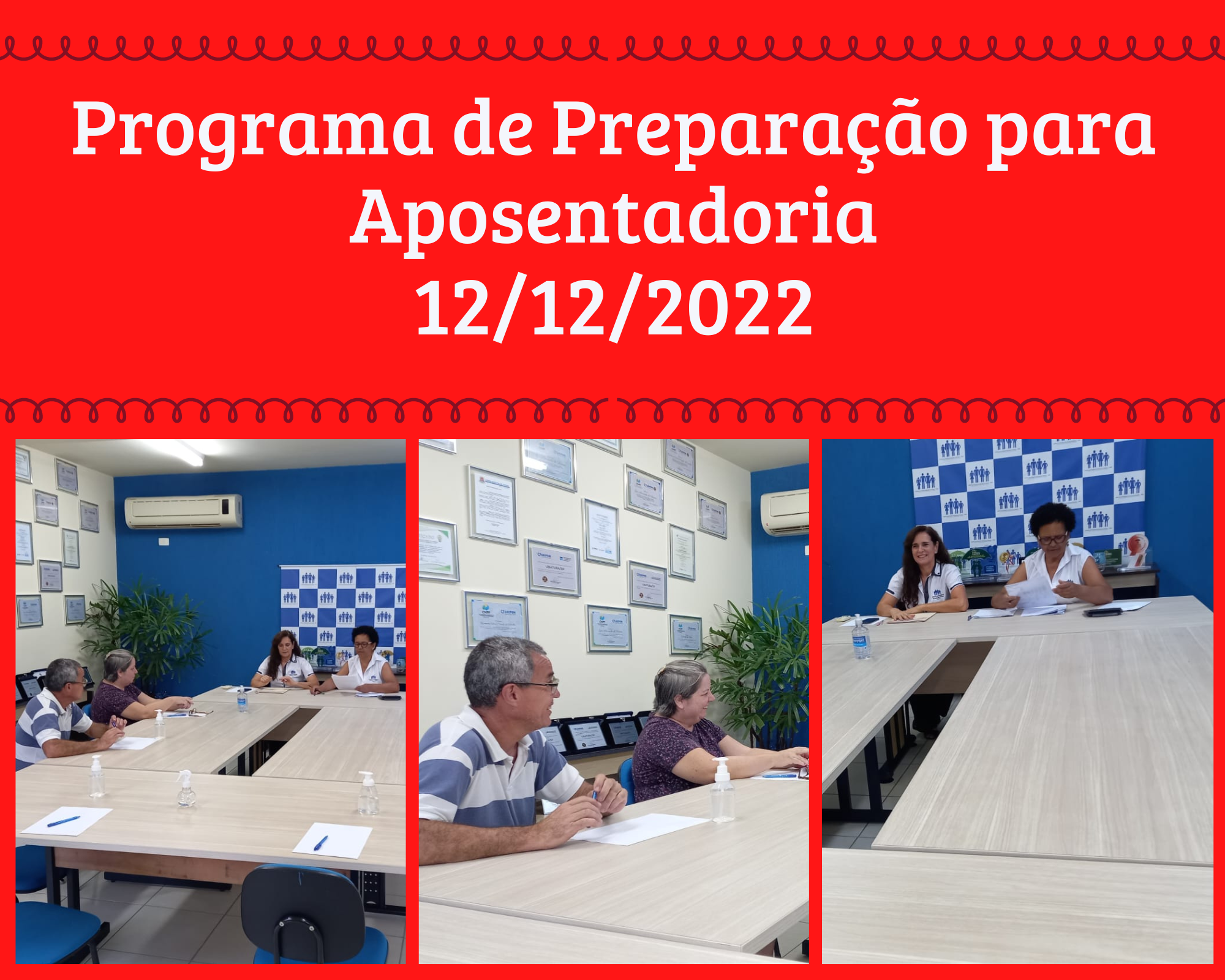 Leia mais sobre o artigo Programa de Preparação para aposentadoria 12/12/2022