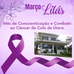 Leia mais sobre o artigo Campanha das Cores: Março Lilás