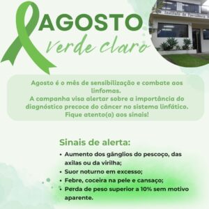 Leia mais sobre o artigo Campanha das Cores: Agosto Verde Claro