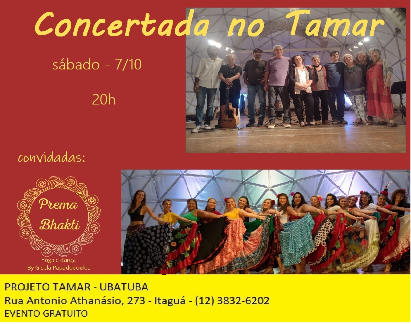 Leia mais sobre o artigo Concertada no Projeto Tamar de Ubatuba